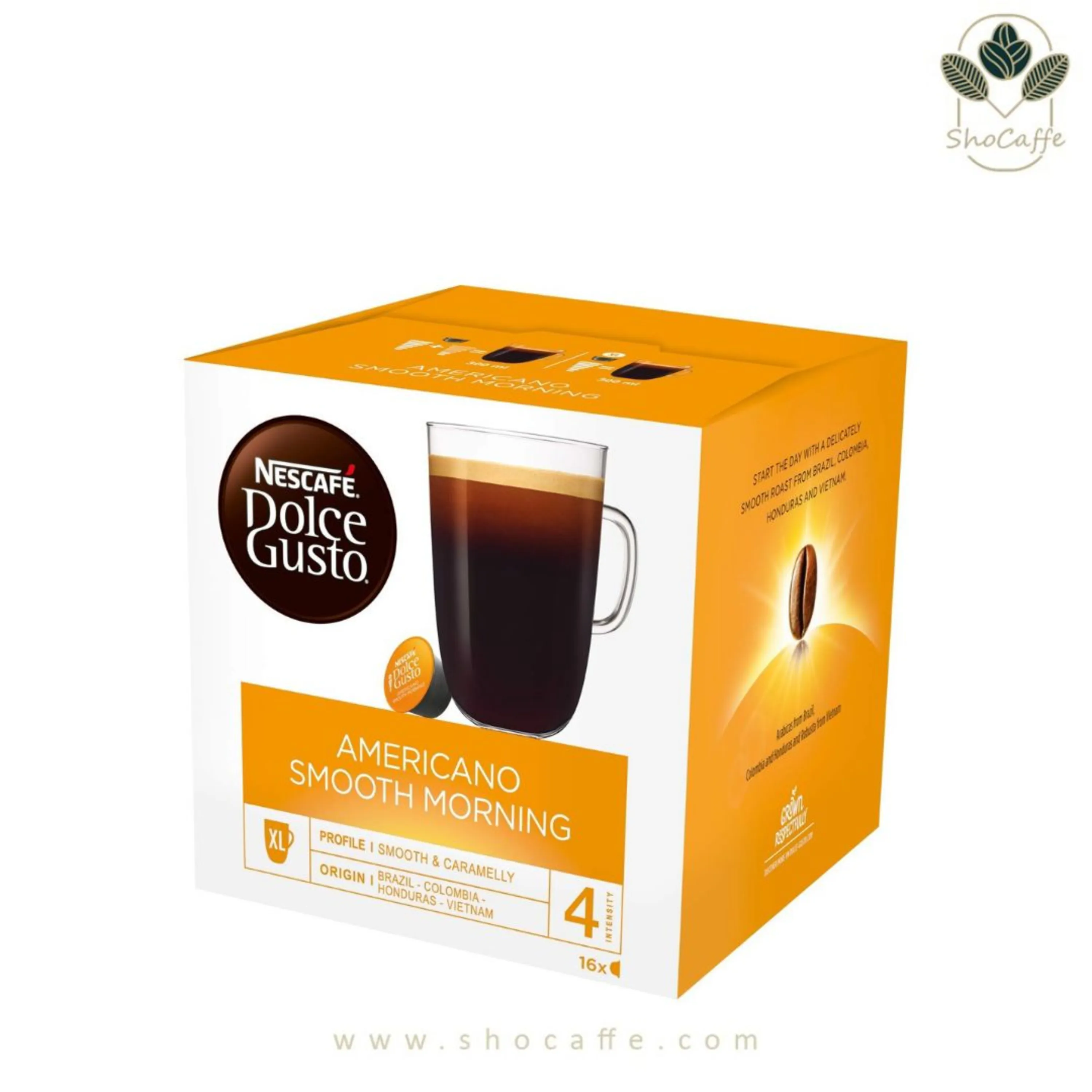 Dolce Gusto Coffee Capsule Americano Smooth Morning